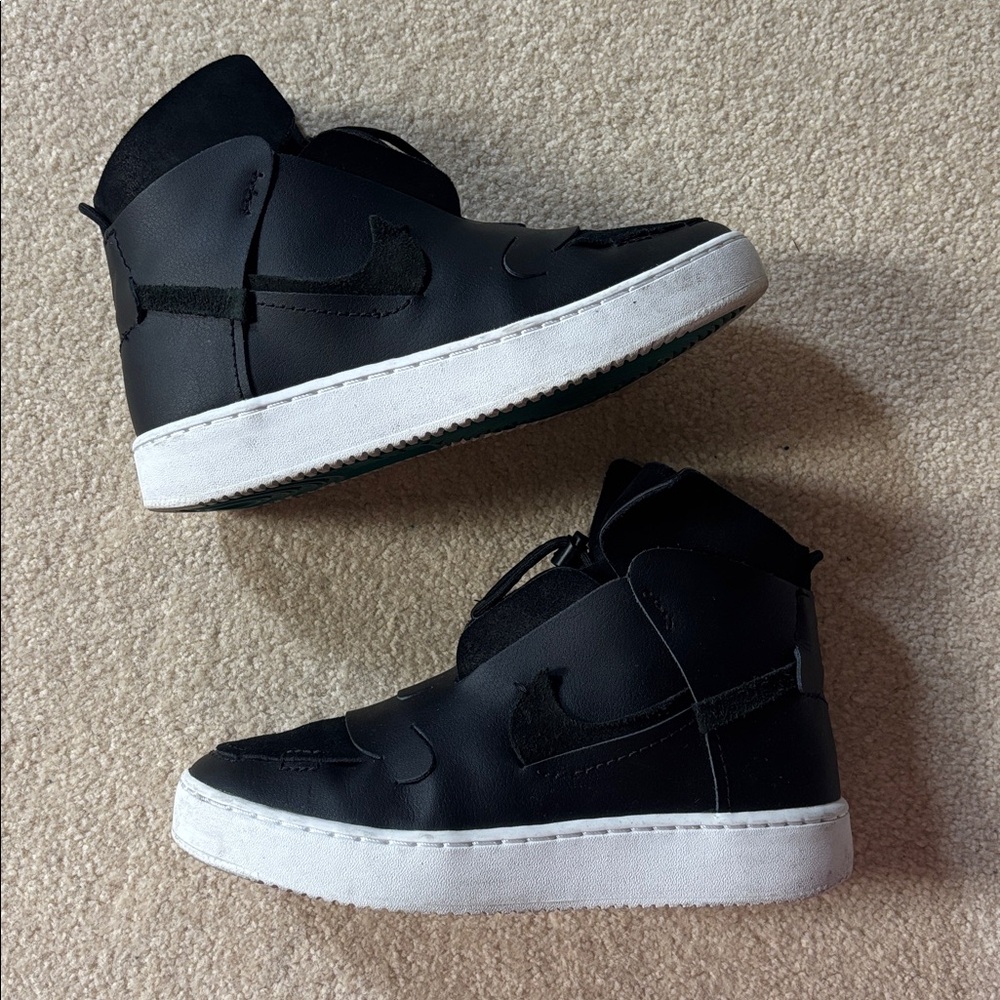 Nike Women’s High-Top Sneakers in Black and White